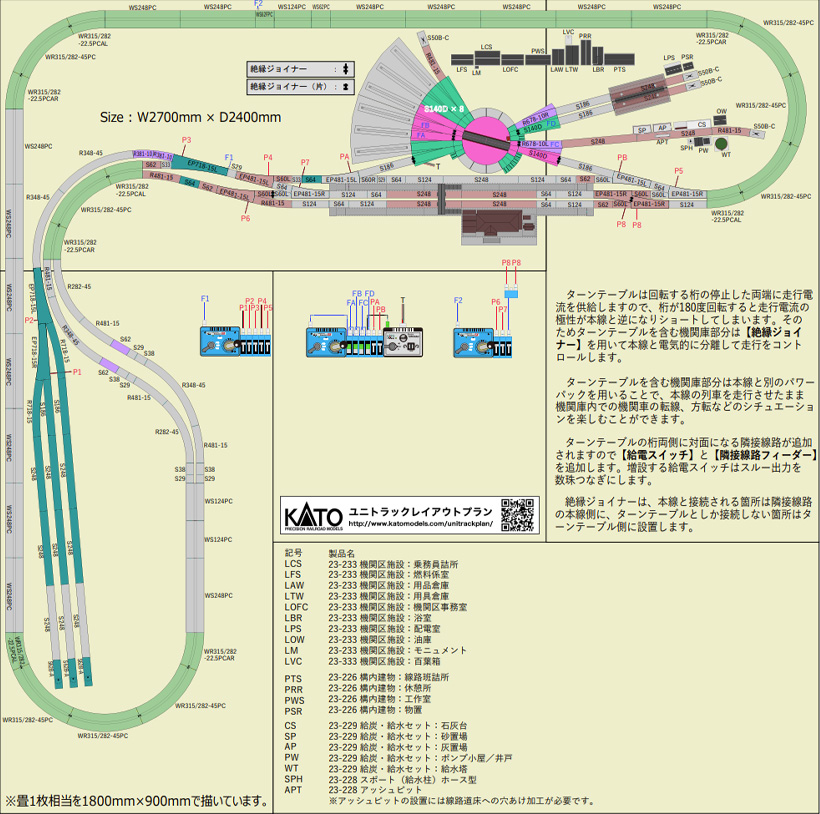 KATO Japan TurnTable 13
