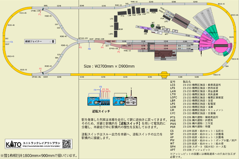 KATO Japan TurnTable 15