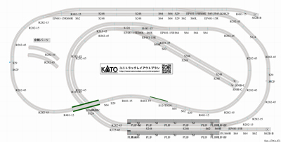 KATO Japan 全盛期の炭鉱をテーマにしたプラン